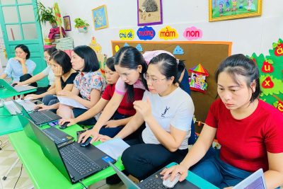🌟 TRƯỜNG MẦM NON BÌNH HÒA: ĐỔI MỚI SINH HOẠT CHUYÊN MÔN – LÀM CHỦ CÔNG NGHỆ, SÁNG TẠO CÙNG AI