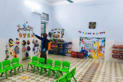 TĂNG CƯỜNG CÔNG TÁC PHÒNG CHỐNG DỊCH BỆNH – ĐẢM BẢO MÔI TRƯỜNG AN TOÀN CHO TRẺ