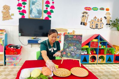 💐💐💐BÉ TẬP LÀM BÁNH TRÔI – HƯỚNG VỀ NGÀY GIỖ TỔ HÙNG VƯƠNG