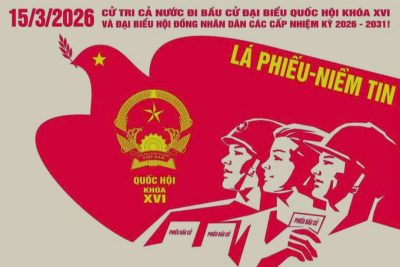 HƯỚNG DẪN BẦU CỬ ĐẠI BIỂU QUỐC HỘI KHÓA XVI VÀ ĐẠI BIỂU HỘI ĐỒNG NHÂN DÂN CÁC CẤP NHIỆM KỲ 2026 – 2031
